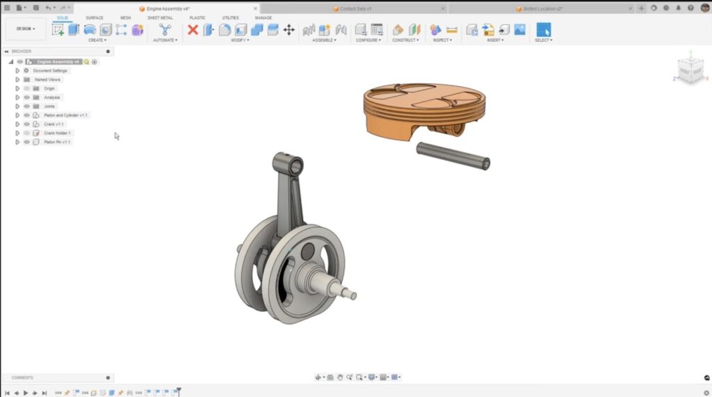 Autodesk Fusion Joints vs. Mates